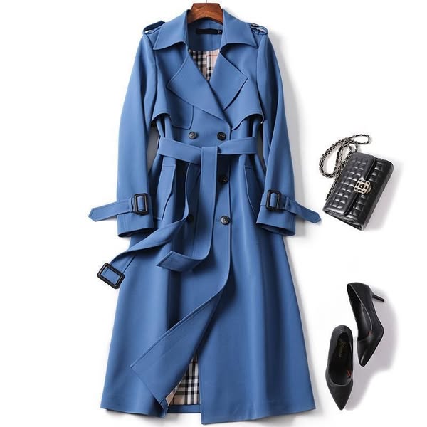 Isabelle | Trench Élégant Long Classique
