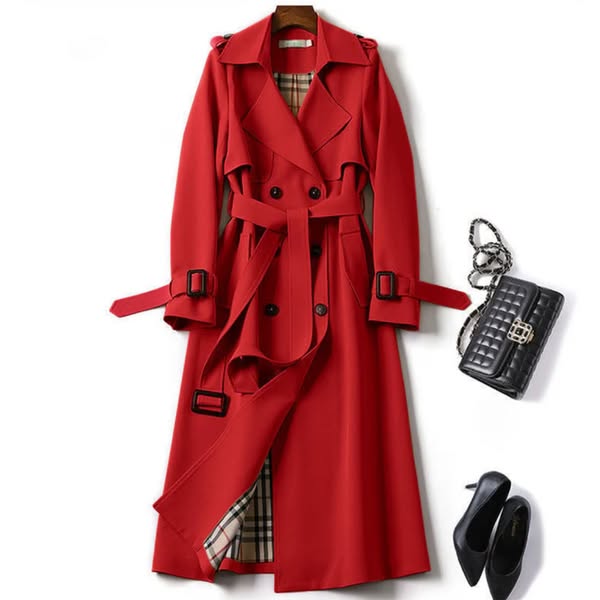 Isabelle | Trench Élégant Long Classique