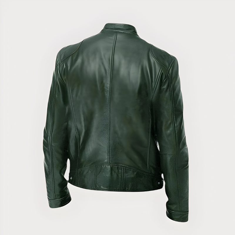 Julien - Veste Classique Motard Cuir