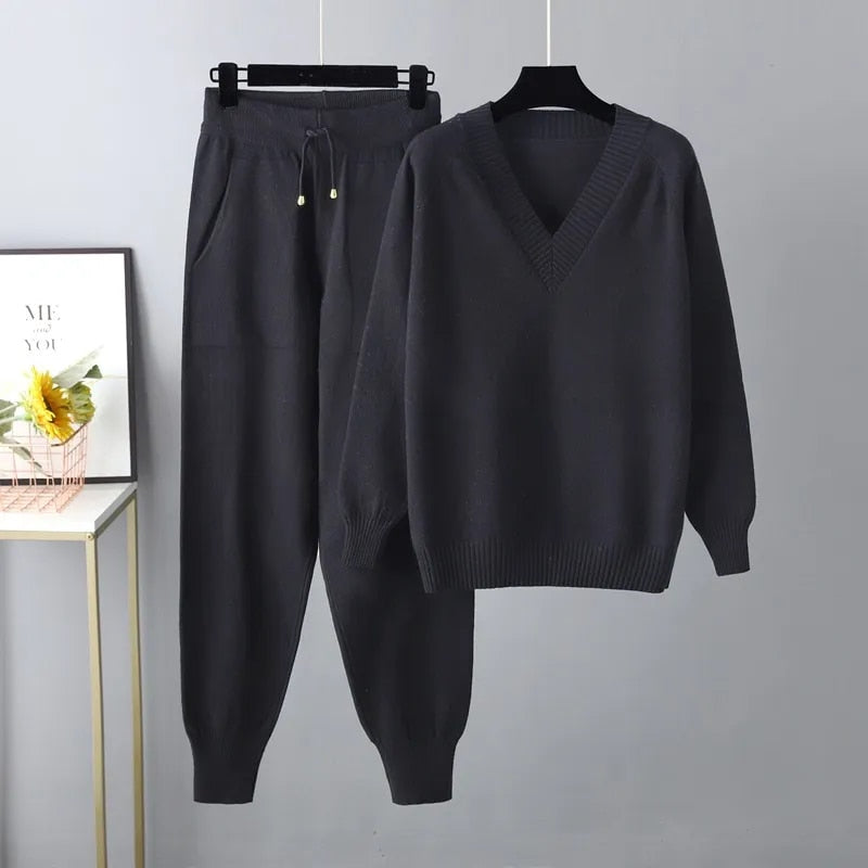 Margot - Ensemble Luxueux De Pulls Et Pantalons