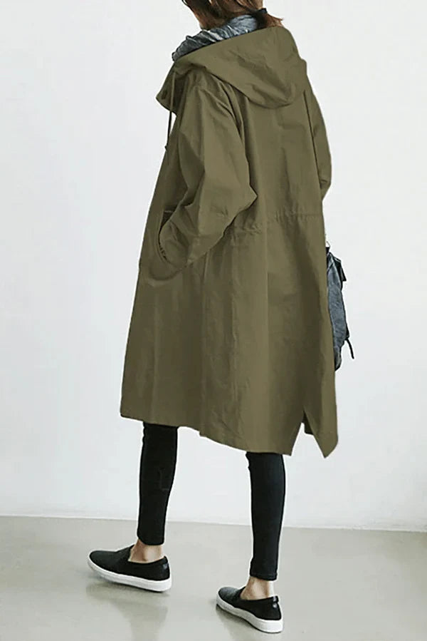 Odille - Manteau pluie élégant Femme