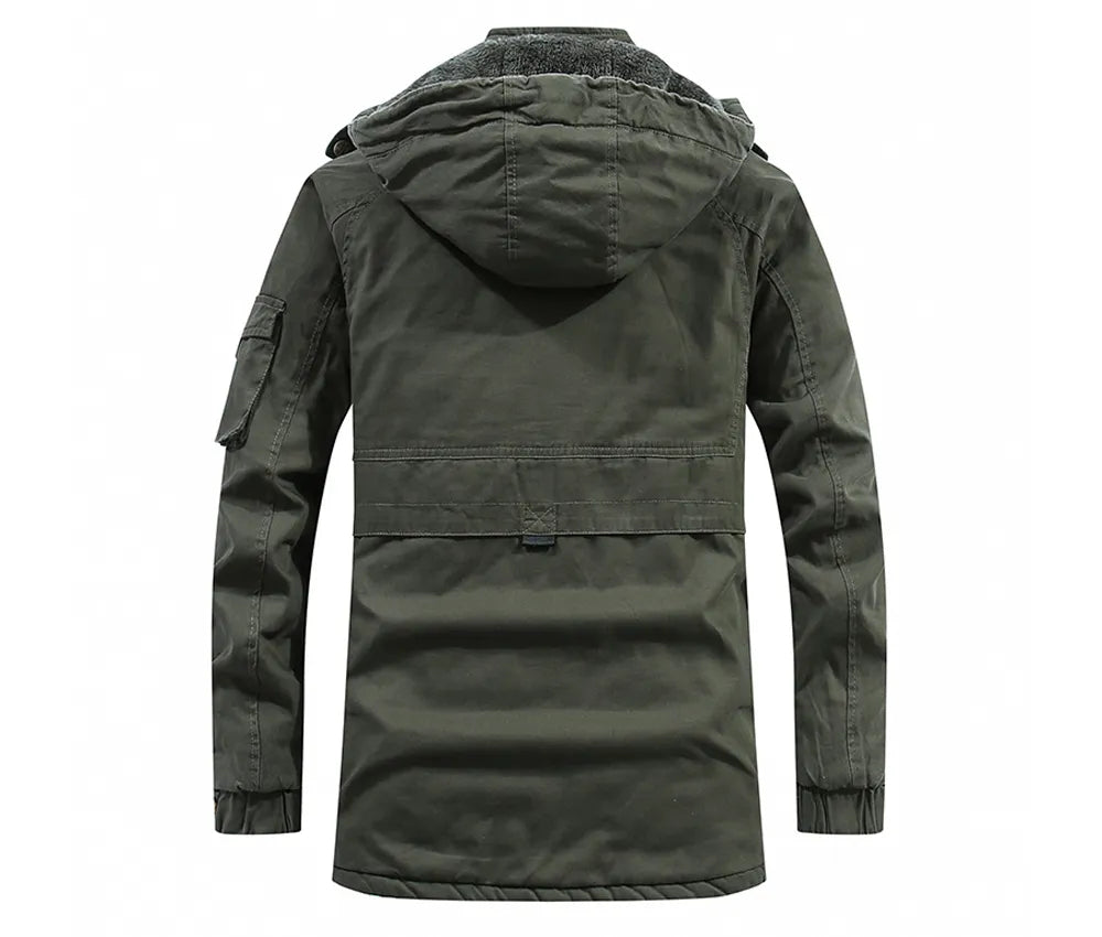 Hugo - Homme Parka hiver doublée polaire