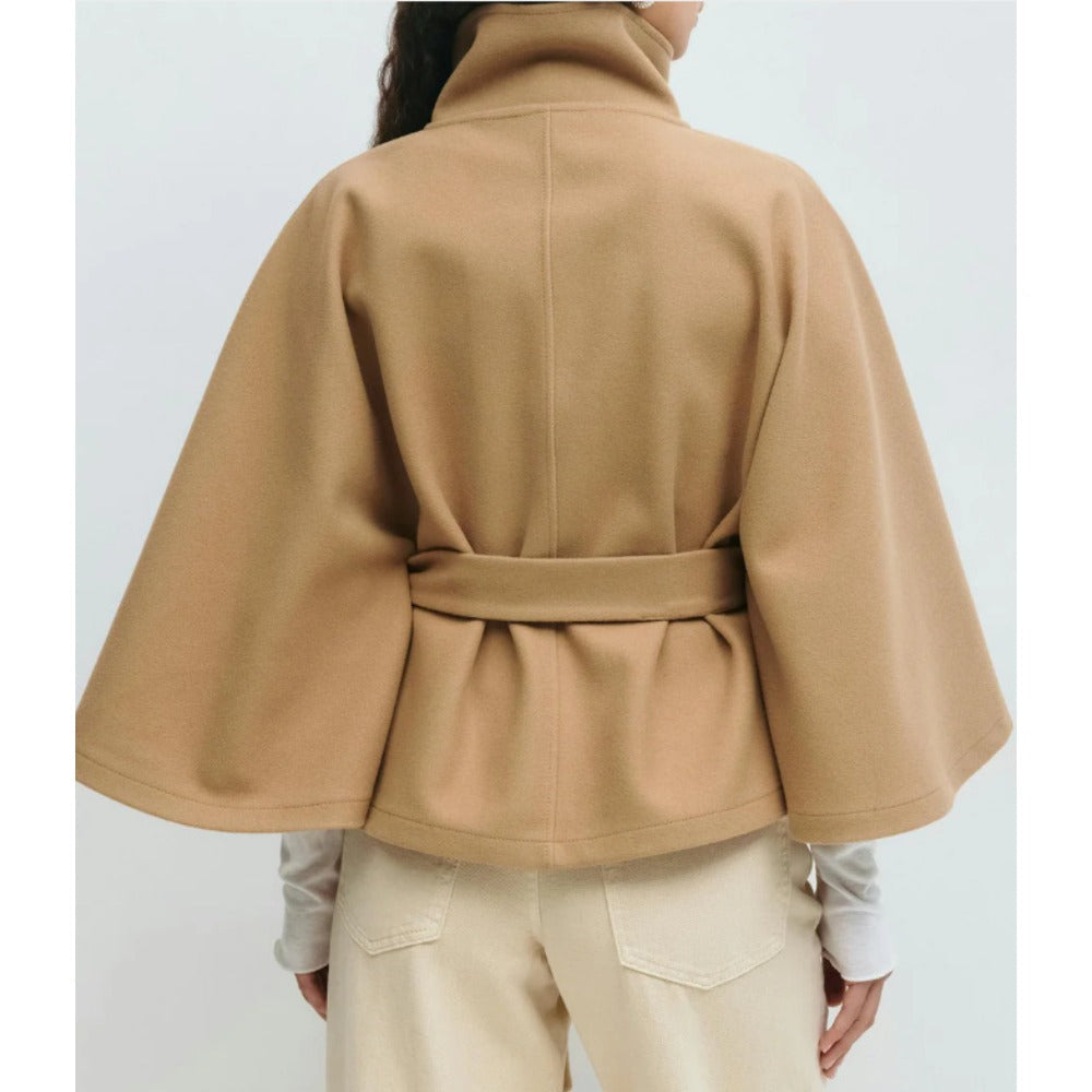 Sophie | Manteau ĂlĂ©gant Cape CeinturĂ©