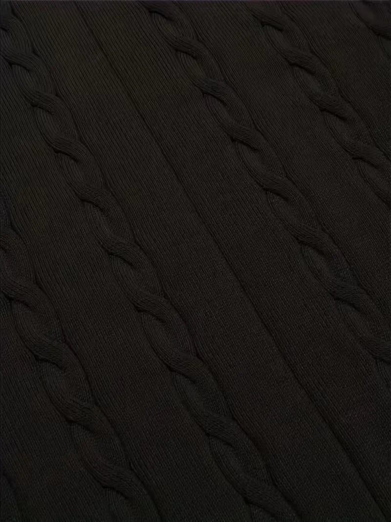 Sébastien - Pull Classique Torsadé Sans Manches