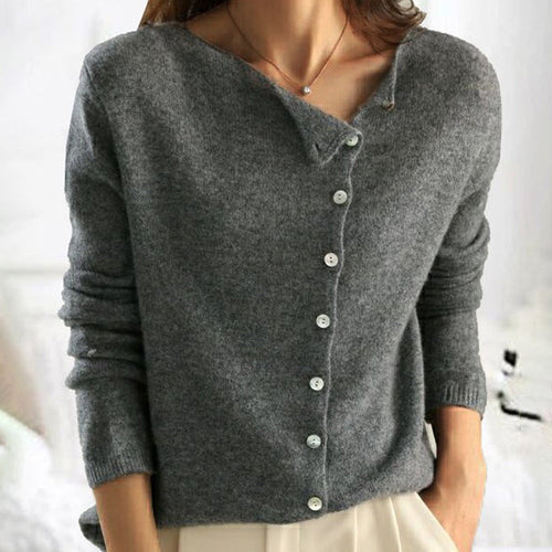 Odile - Cardigan Cachemire en maille femme