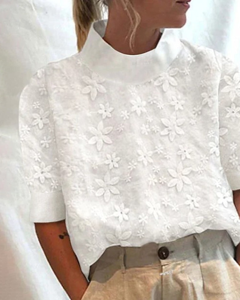 Blouse Femme Brodée Chic - Haley