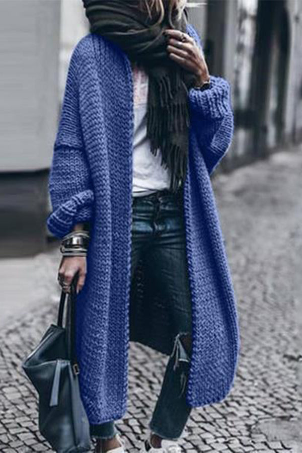 Thérèse - Cardigan En Maille À Manches Longues