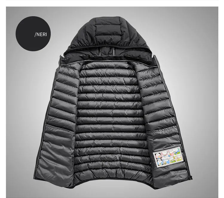 Hugo - Doudoune capuche Homme