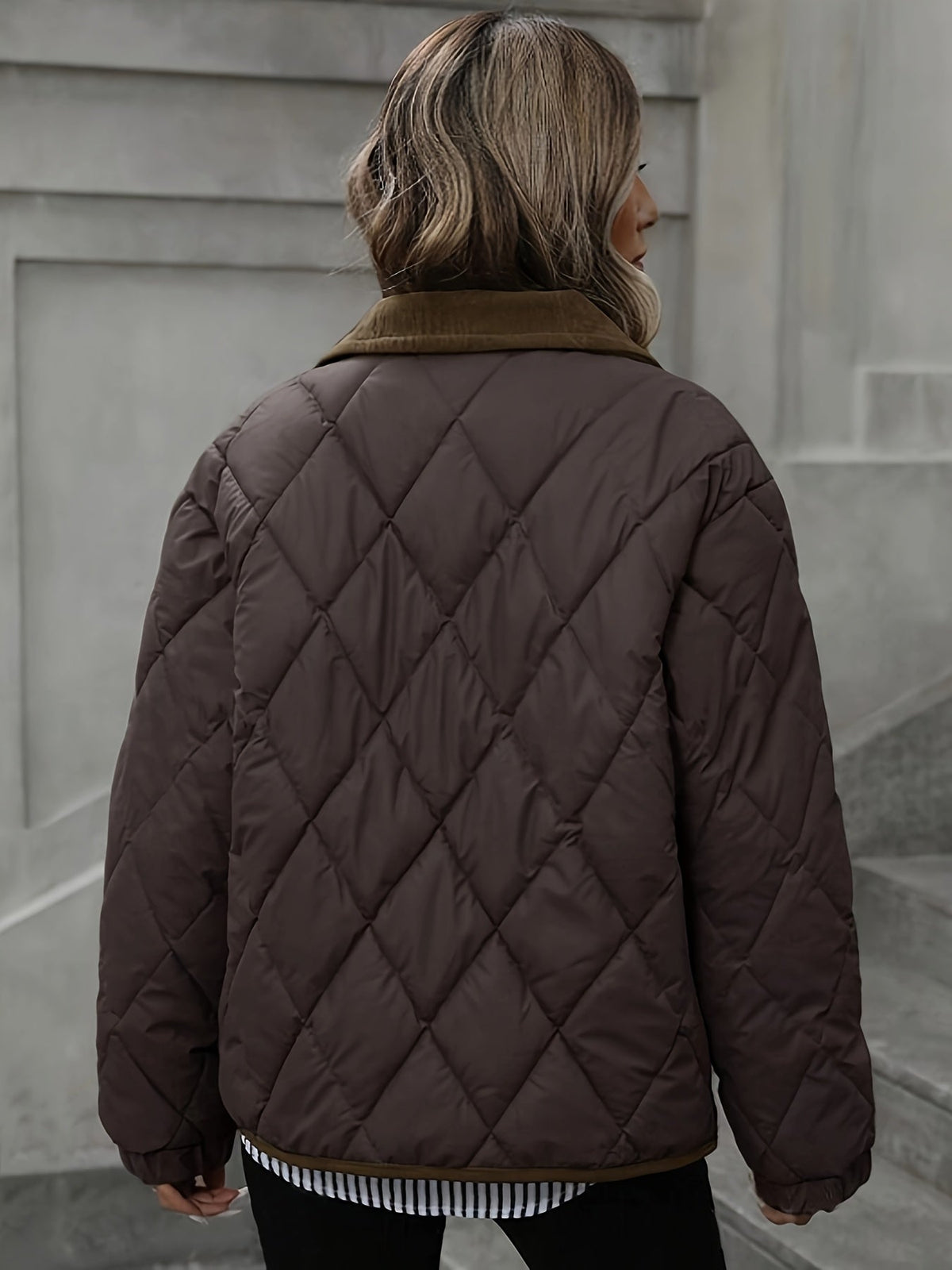 Corinne - Doudoune Élégante Matelassée