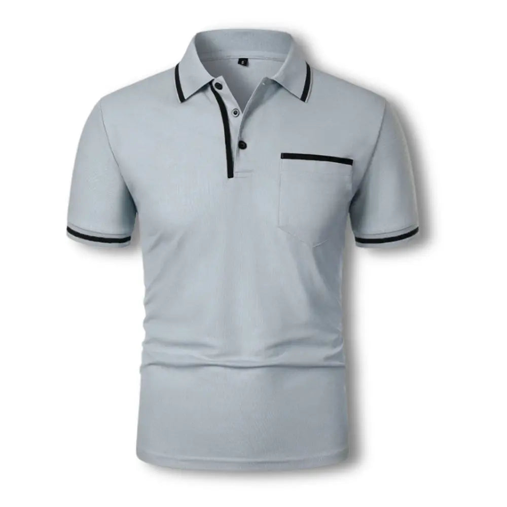 Dante - Polo Manches Courtes Slim Fit Chic Homme