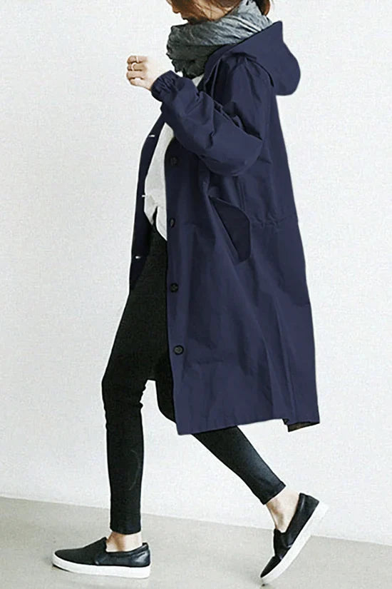 Odille - Manteau pluie élégant Femme