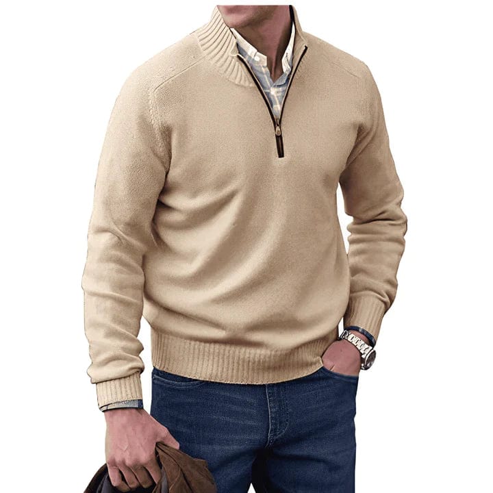 Gaston – Pull À Zip Élégant, Idéal Pour Une Tenue Chic