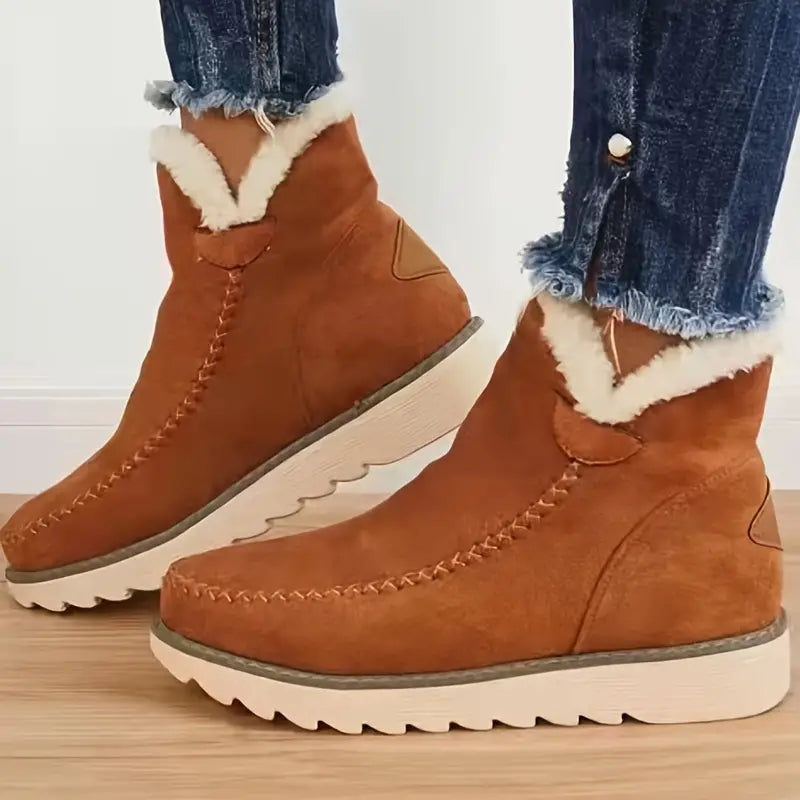 OphĂ©lie â Bottes En Peau De Mouton Chaude, ĂlĂ©gantes Et Cosy