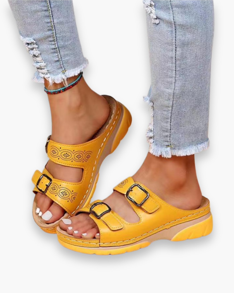 Mesdames Sandales confortables | Chaussures d'été respirantes-6