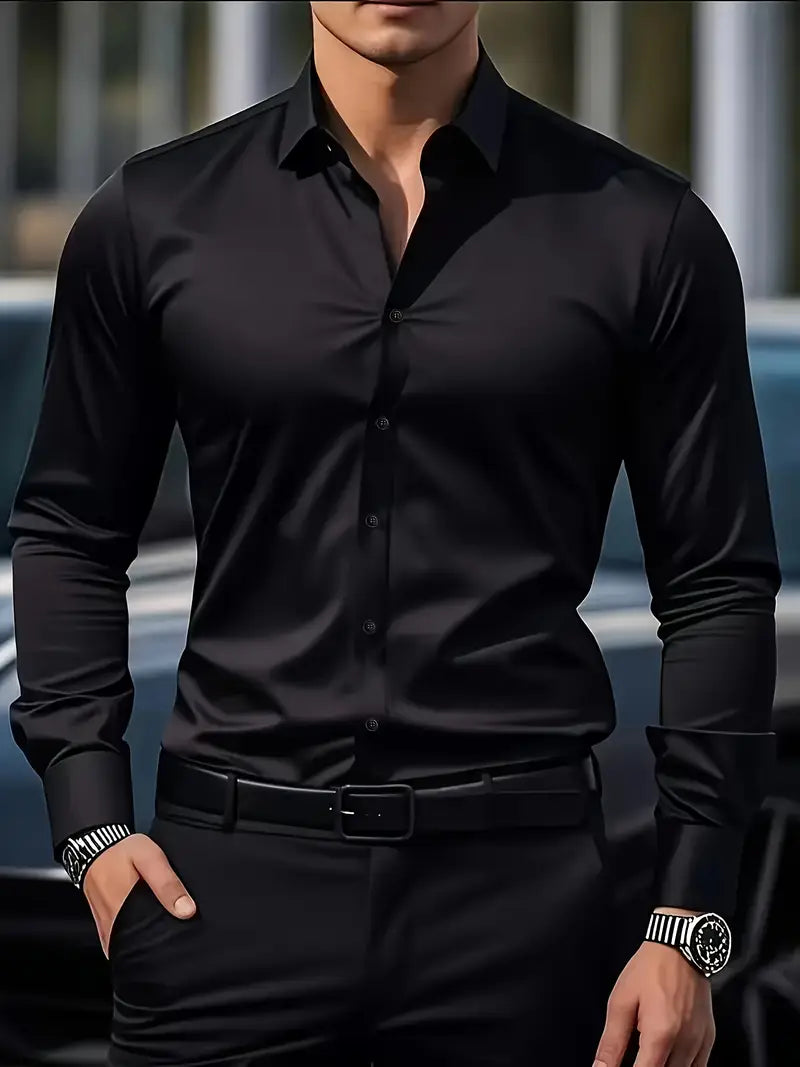 Hugo - Chemise Respirante Manches Longues Homme