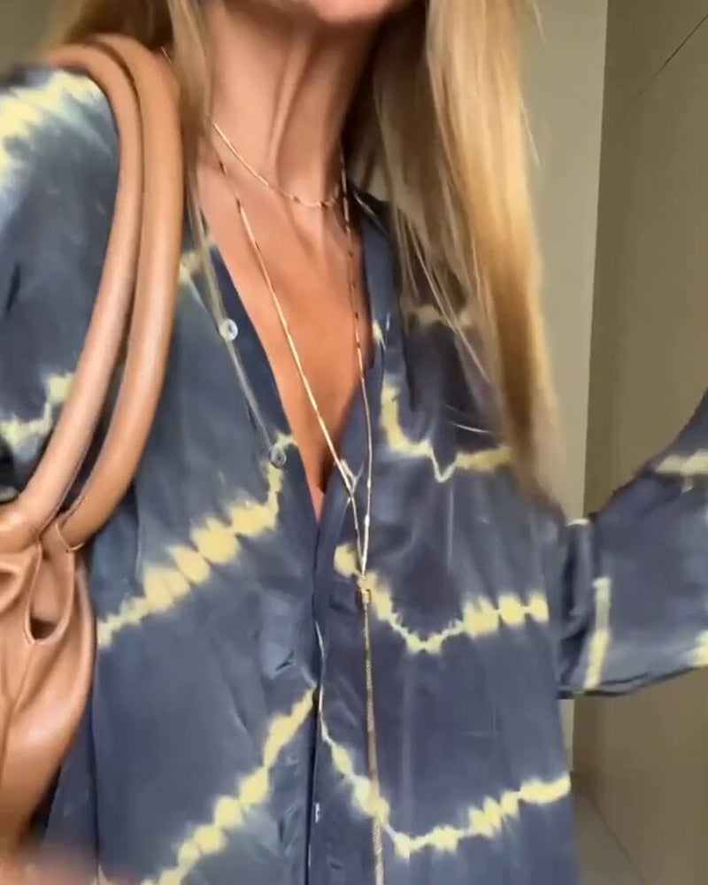 Manon - Robe longue imprimée