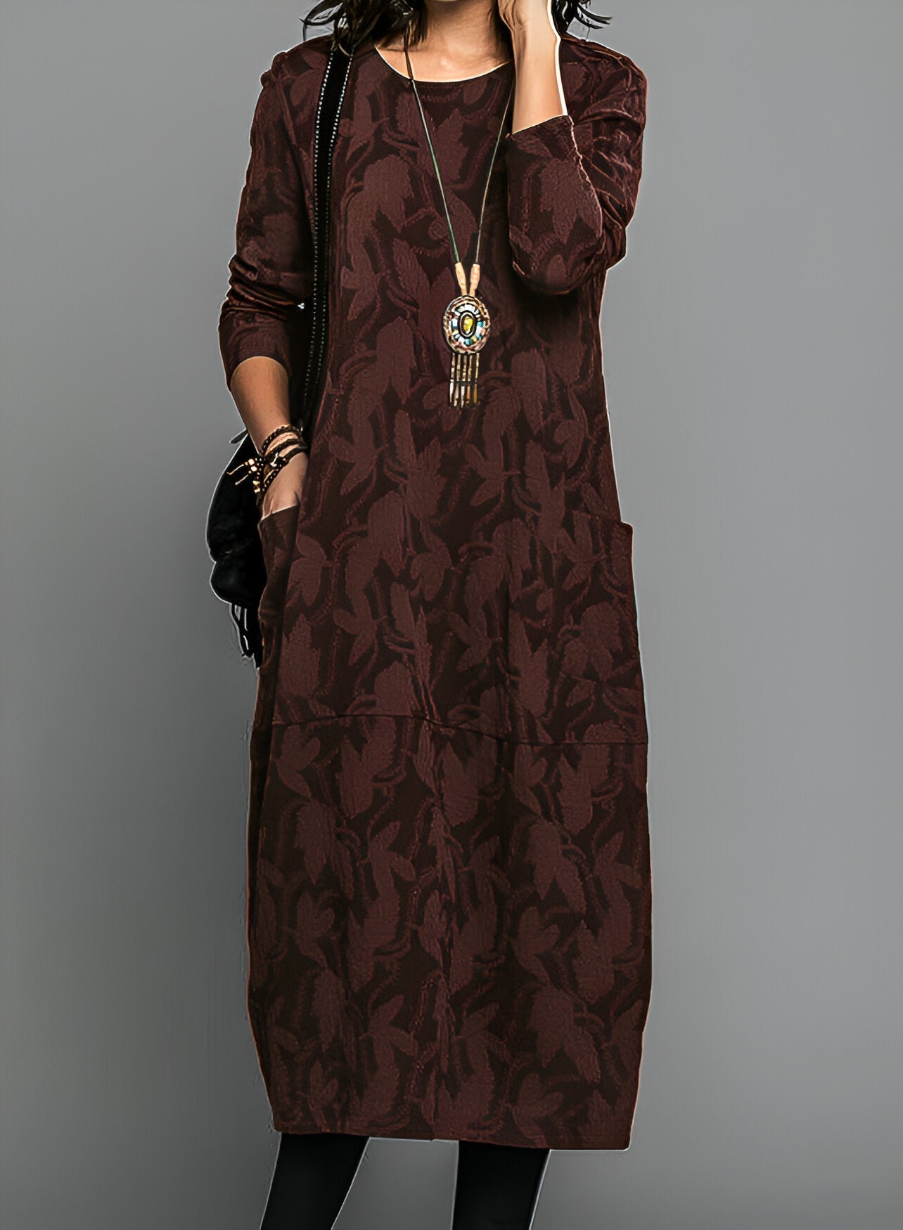 Robe Pull Femme Longue - InĂšs