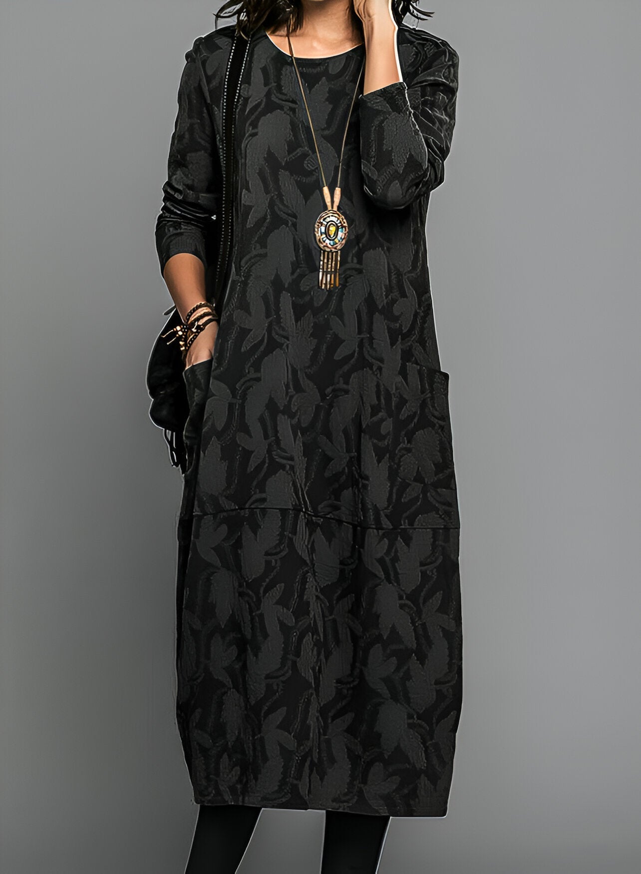 Robe Pull Femme Longue - Inès