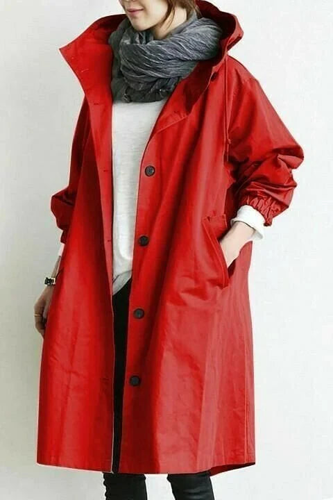 Odille - Manteau pluie élégant Femme