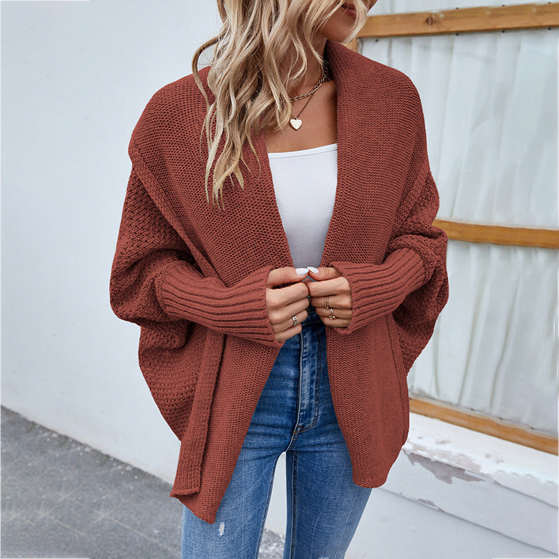 Isabelle - Cardigan Tricoté Lâche pour Femme