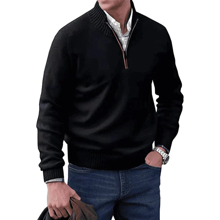 Gaston – Pull À Zip Élégant, Idéal Pour Une Tenue Chic
