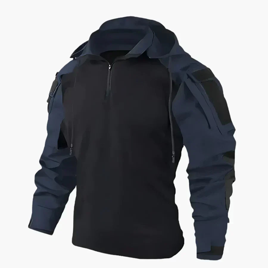 Sébastien - Hoodie Chic Militaire Zippé