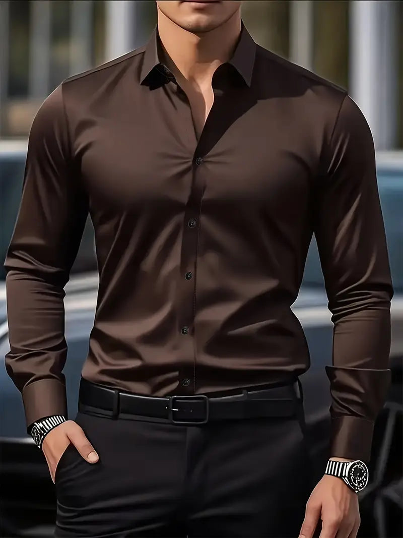 Hugo - Chemise Respirante Manches Longues Homme