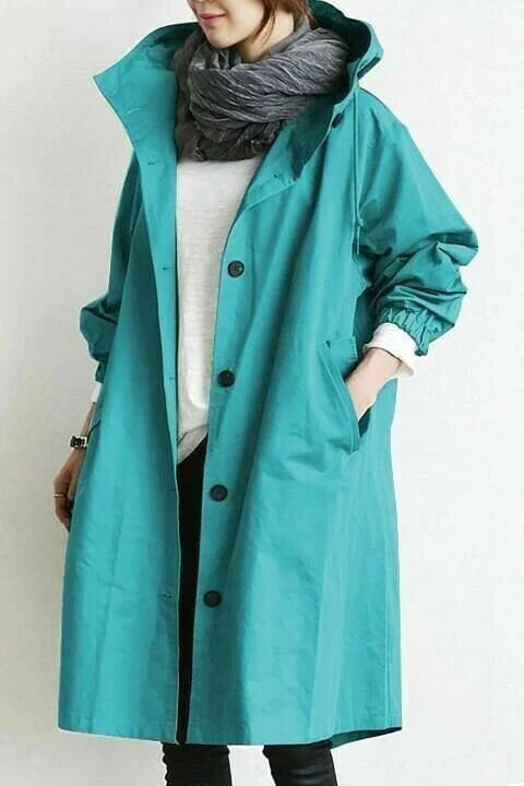 Odille - Manteau pluie élégant Femme