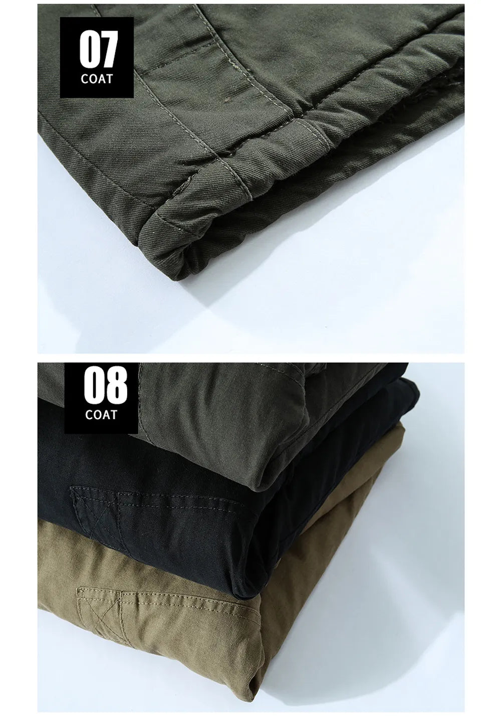 Hugo - Homme Parka hiver doublée polaire