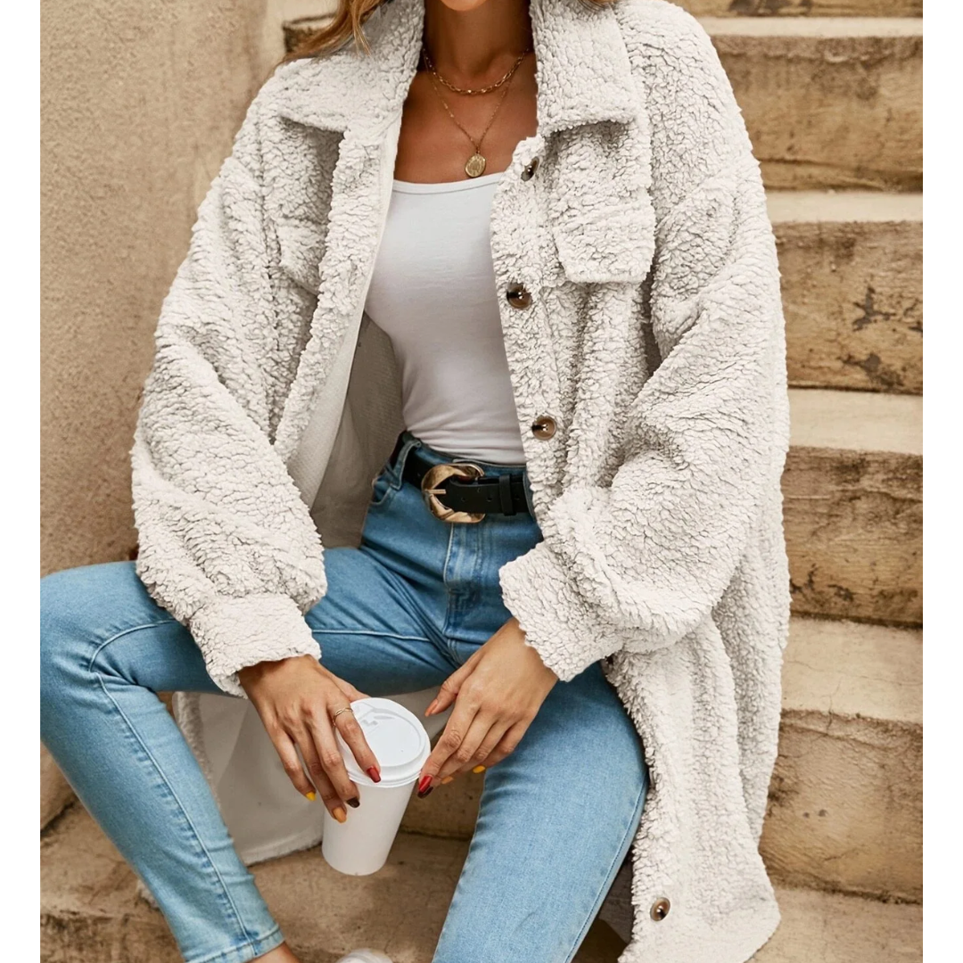 Marie - Manteau cardigan confortable et élégant pour femme