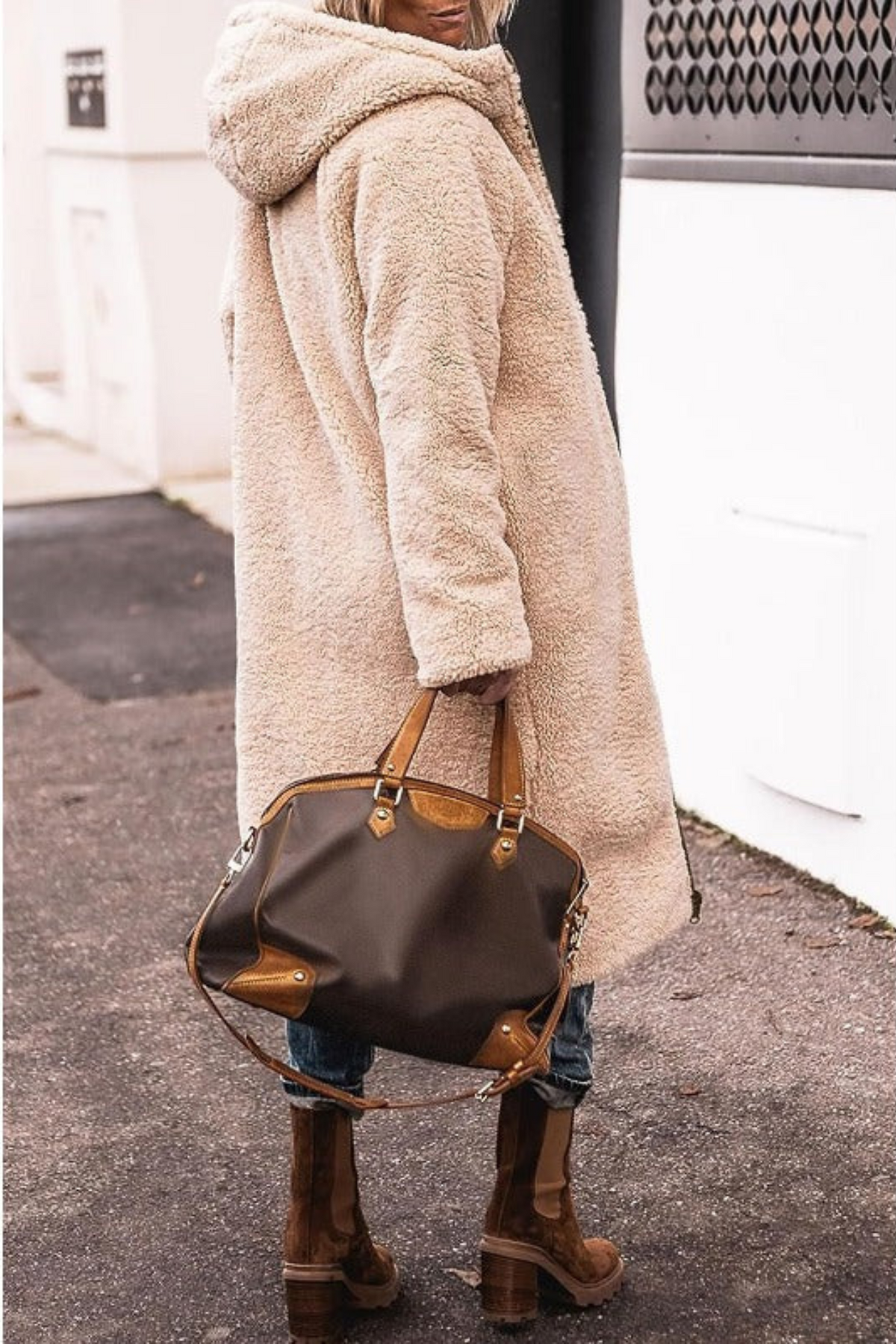 Virginie | Doudoune Chic Teddy Réversible