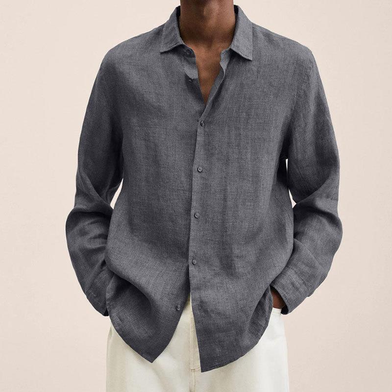 Hilaire - Chemise en Lin - Coupe Relaxée - Hommes-4
