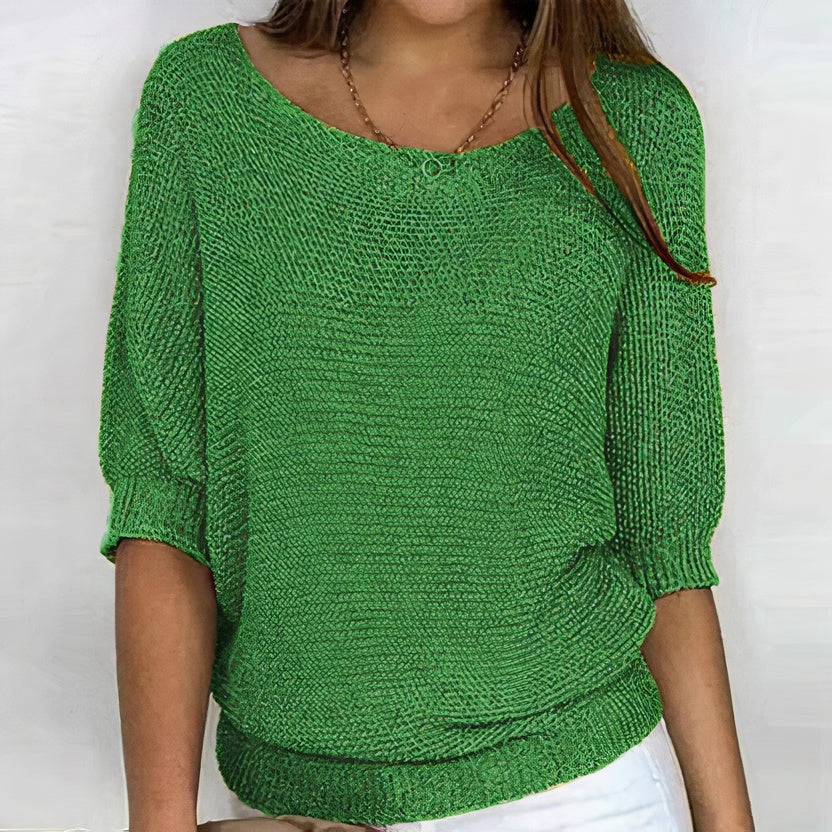 London - Pull chaud en maille pour femme