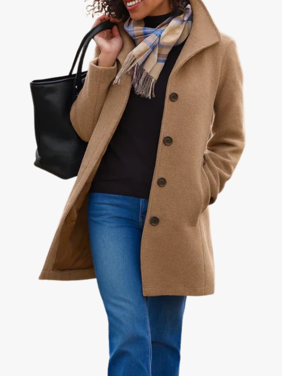 Estelle | Manteau ĂlĂ©gant Court Classique