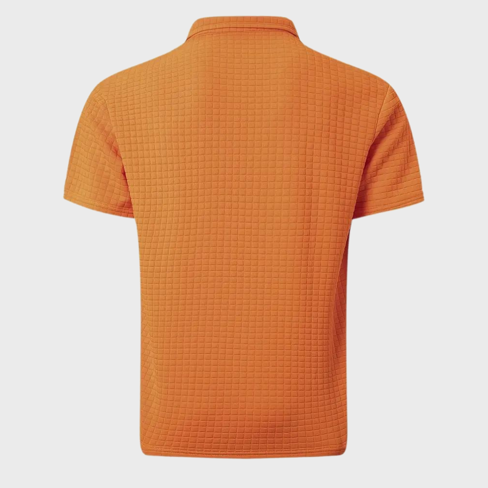 Jeroen - Polo shirt orange - Élégant - Hommes-3