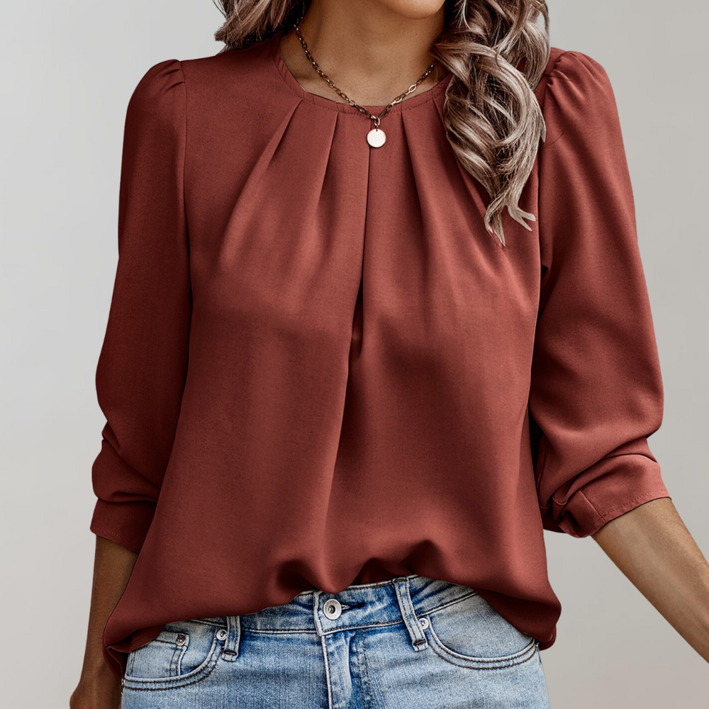 Noémie - Blouse Tendance Avec Coupe Flatteuse