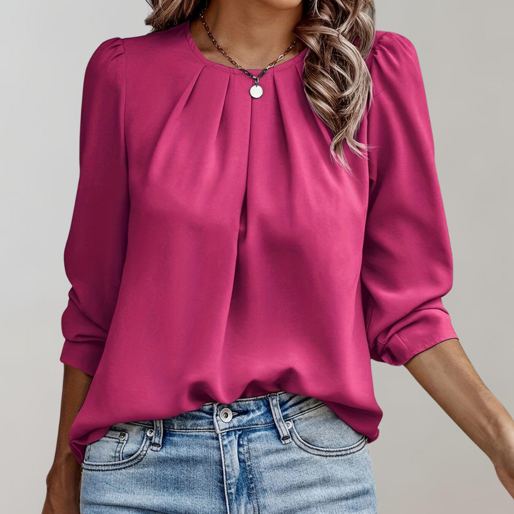 Noémie - Blouse Tendance Avec Coupe Flatteuse