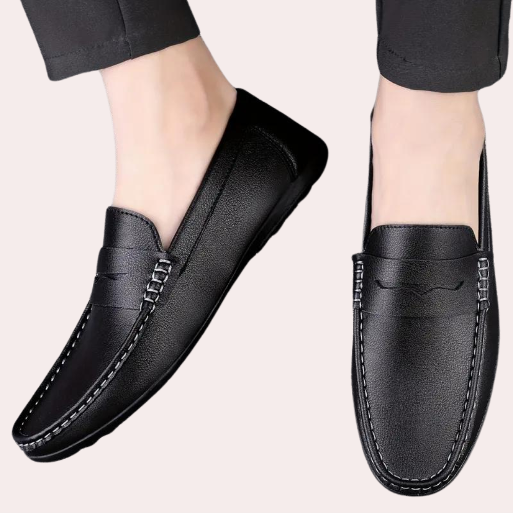 Image variant pour Mocassins Pour Hommes - Confortable & Stylé - Mocassins Noirs Pour Hommes-1