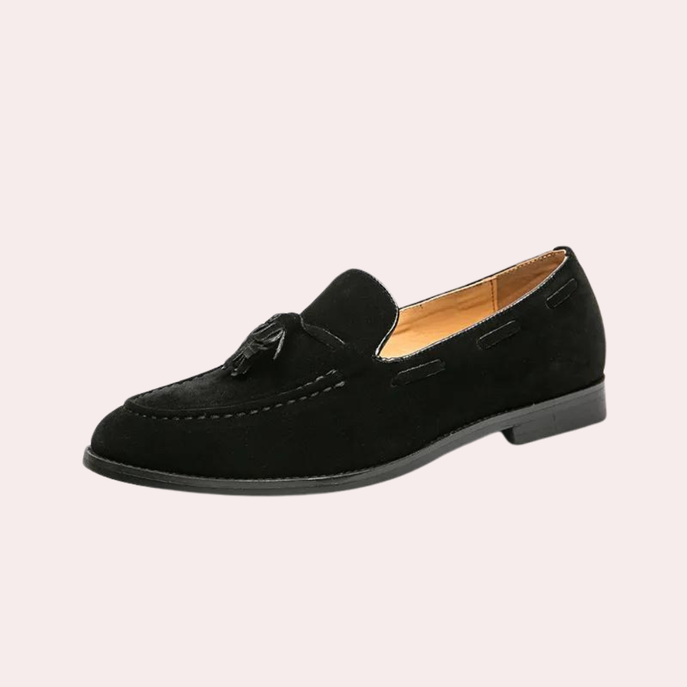 Loafers pour hommes - Confort de haute qualité - Design intemporel - Noir-1