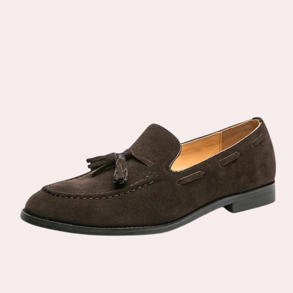 Mocassins pour hommes - Confort de haute qualité - Design intemporel - Noir-3