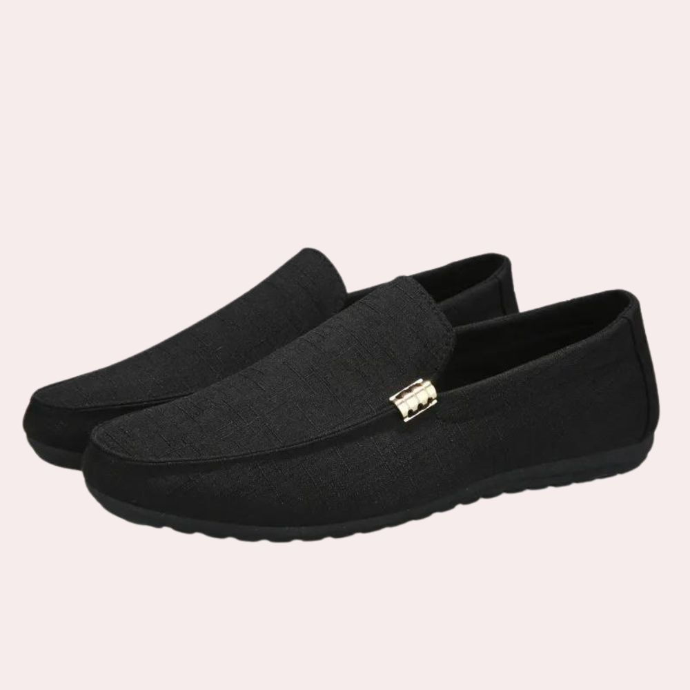 Mocassins pour hommes - Style décontracté - Grand confort - Mocassins noirs pour hommes-2