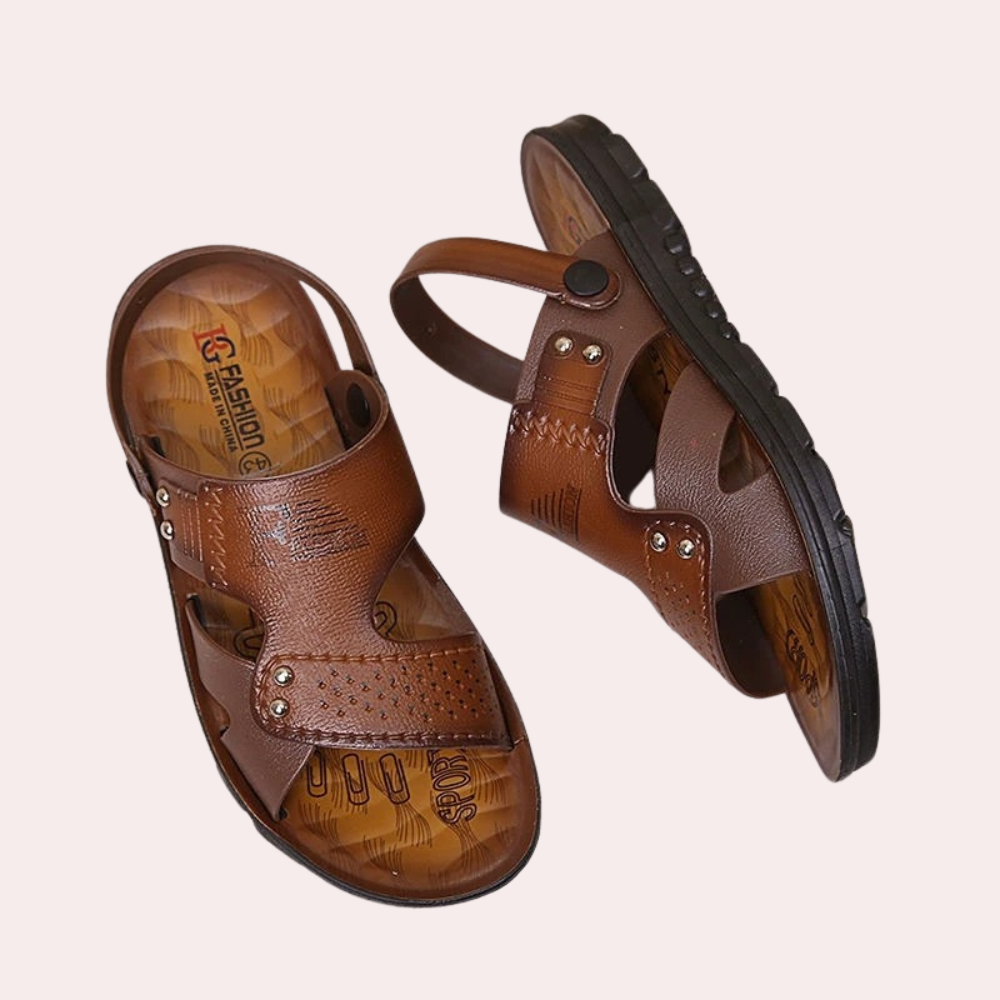 Image de variante pour Sandales Homme - Style Décontracté - Confortable & Durable - Noir-7
