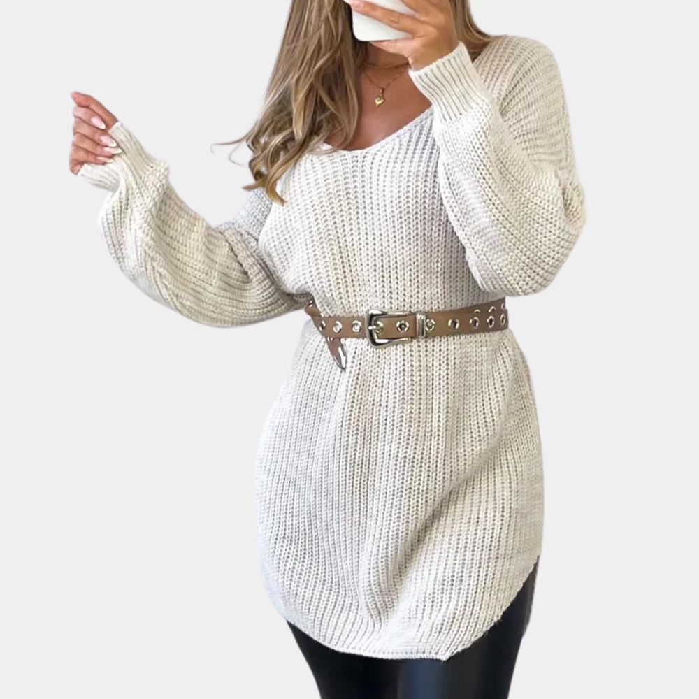 Marie - Pull chic et élégant en maille pour femme