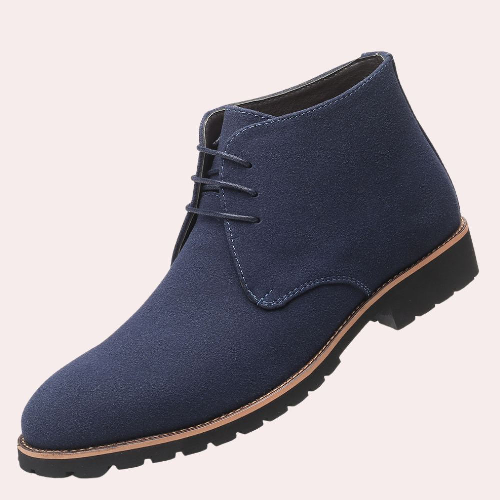 Image variante pour Chaussures pour hommes - Cuir de vachette luxe - Confort optimal - Noir-10