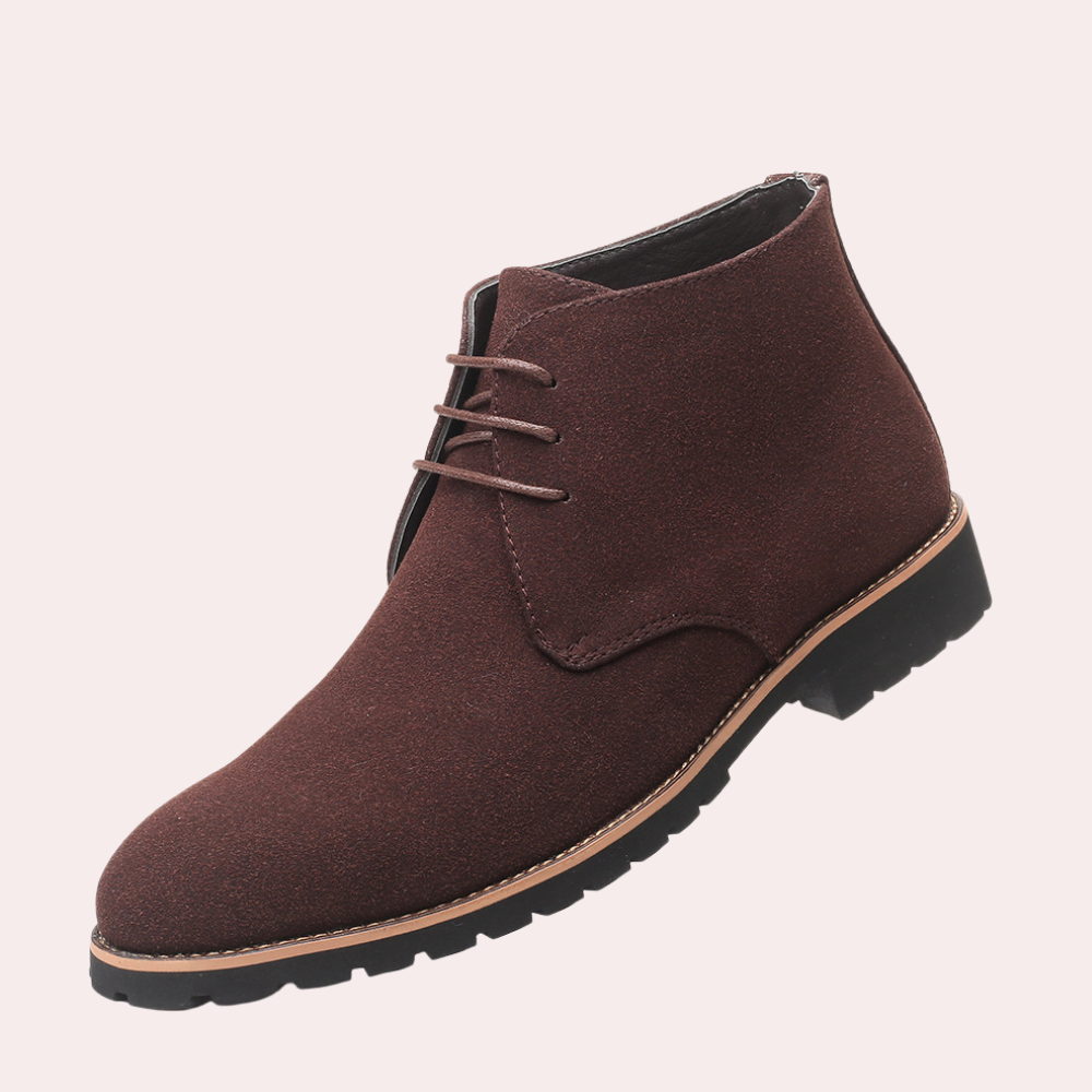 Image variante pour Chaussures pour Hommes - Cuir Rundleer de Luxe - Confort Optimal - Noir-19