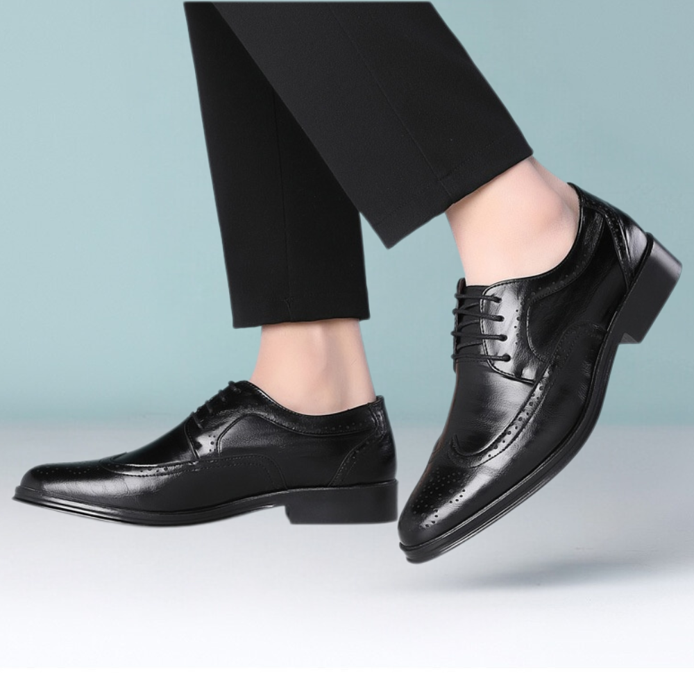 Chaussures pour hommes - Business décontracté - Confortables et stylées - Noir-2