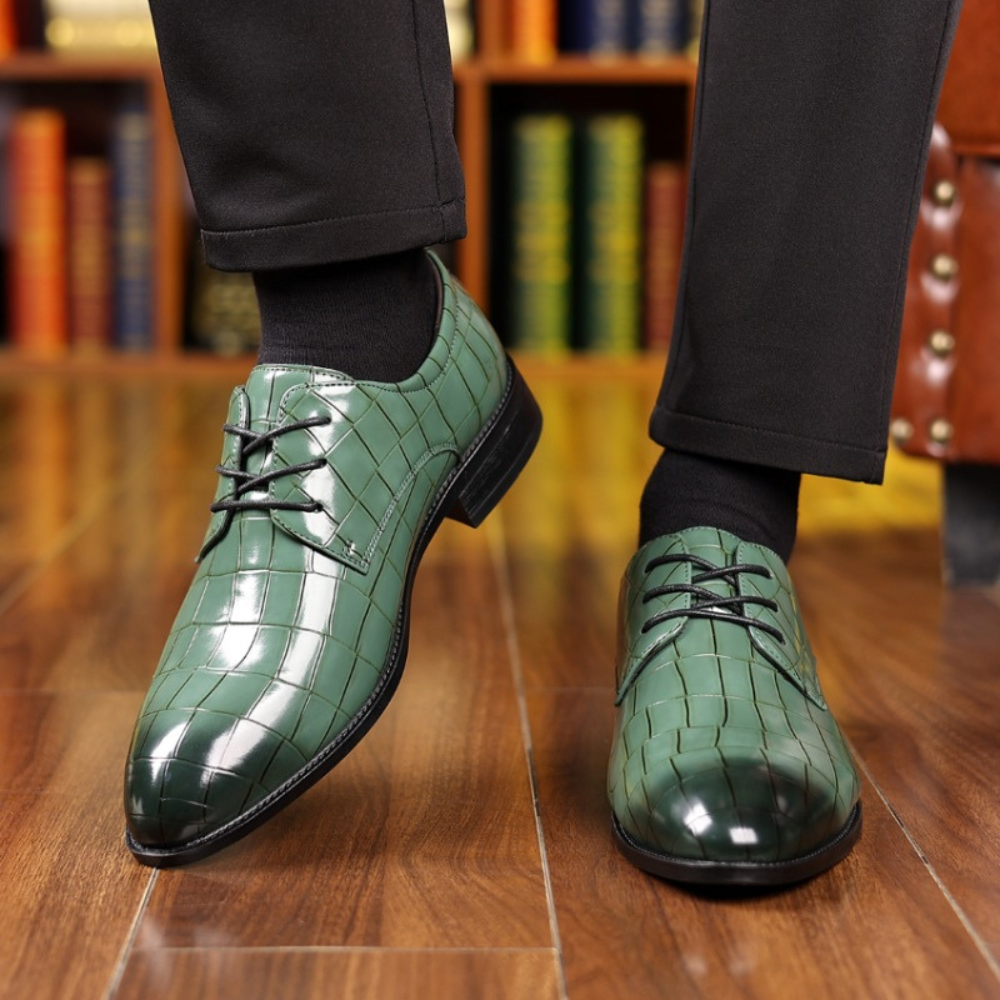 Chaussures pour hommes - Élégantes et confortables - Design polyvalent - Noir-5
