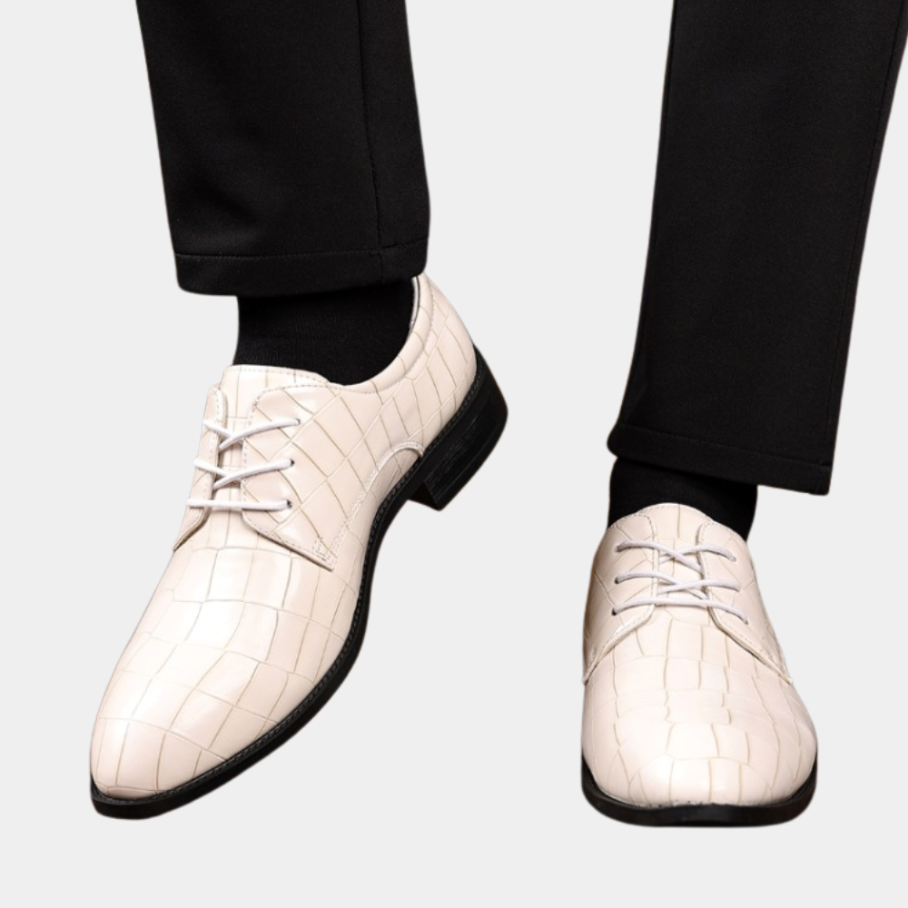 Chaussures pour hommes - ĂlĂ©gantes et confortables - Design polyvalent - Noir-3
