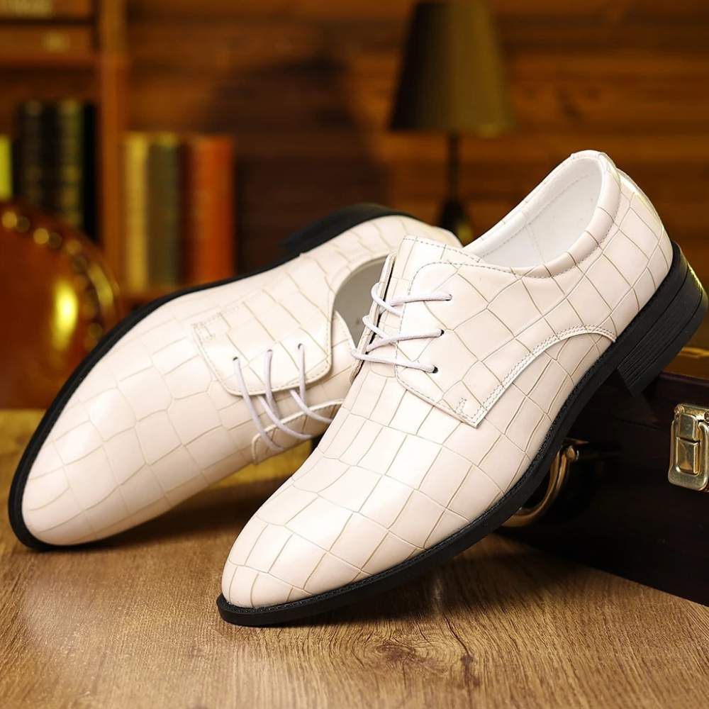 Chaussures pour hommes - Élégantes et Confortables - Design Polyvalent - Noir-4