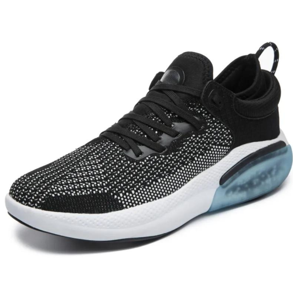 Baskets pour hommes - Conception respirante - Amorti innovant - ĂlĂ©gant et confortable - Noir-1